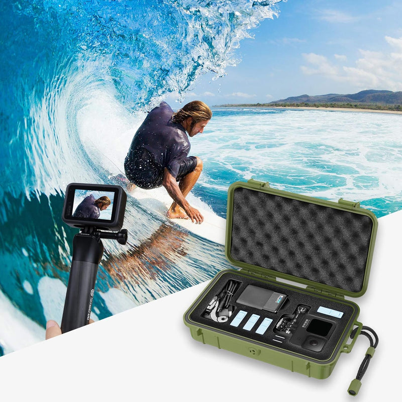 Smatree Tragetasche kompatibel mit GoPro, SmaCase GA150 Floaty, wasserdicht, stossfest, für GoPro He