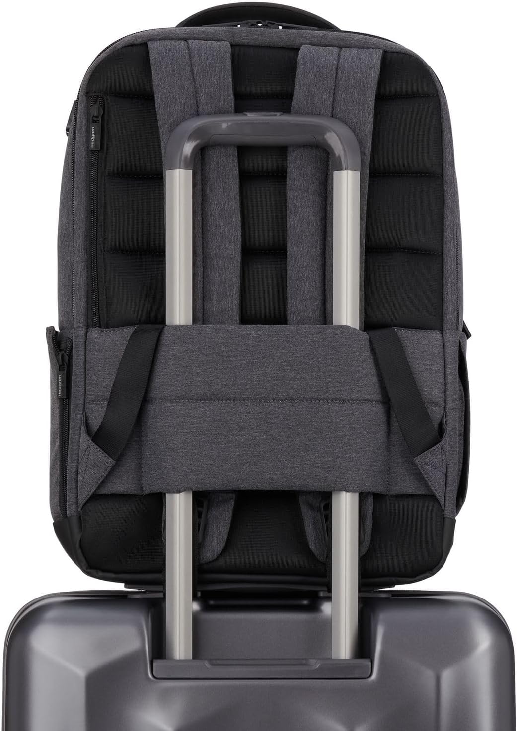 Hedgren Unisex Script Rucksack, Elegantes Grau, One Size