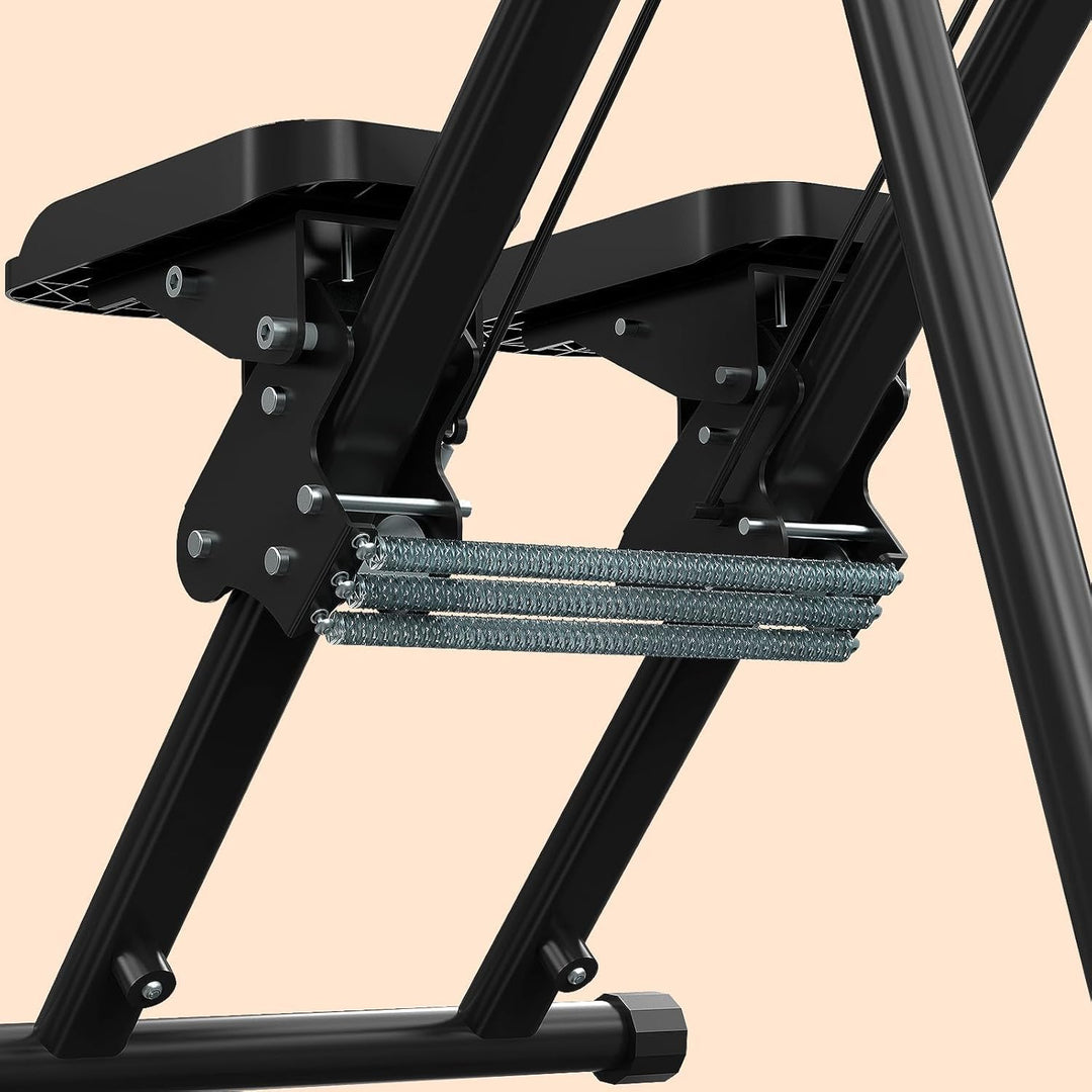 Treppensteiger für Zuhause, Treppensteiger, faltbar, grosses Pedal, vertikale Klettermaschine für Ga