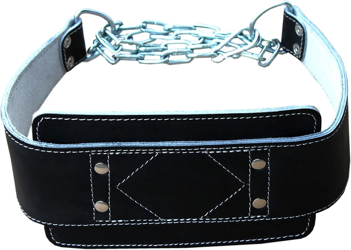 Dip-Gürtel Leder Komfort, Das perfekte Dip-Belt zum Hinzufügen von Gewicht bei deinen Dip- und Klimm
