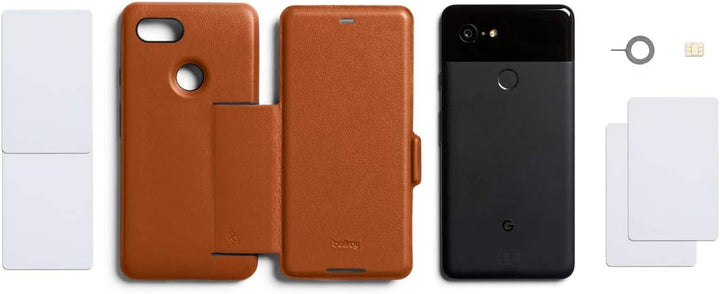 Bellroy Leder Phone Brieftasche für Pixel 3 XL - Caramel Caramel Pixel 3 XL, Caramel Pixel 3 XL