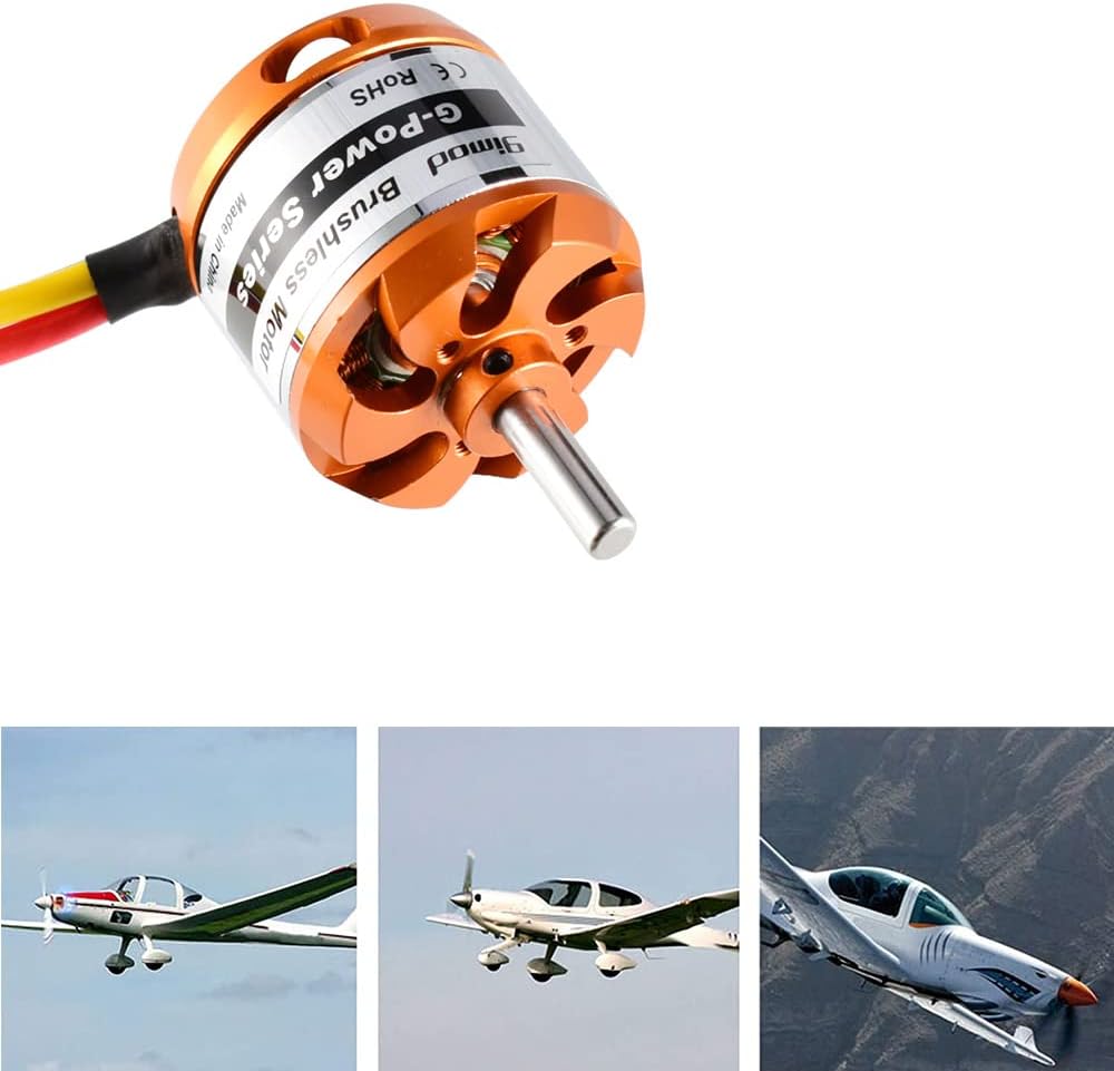 D3536 Leiser Motor, 750KV / 910KV / 1000KV / 1250KV / 1450KV Ersatzzubehör für Bürstenlose Motorisie