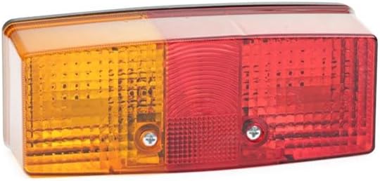 HELLA Rückleuchte - Glühlampe - 24V / 12V - Anbau/geschraubt - ECE - Lichtscheibenfarbe: rot/gelb/we
