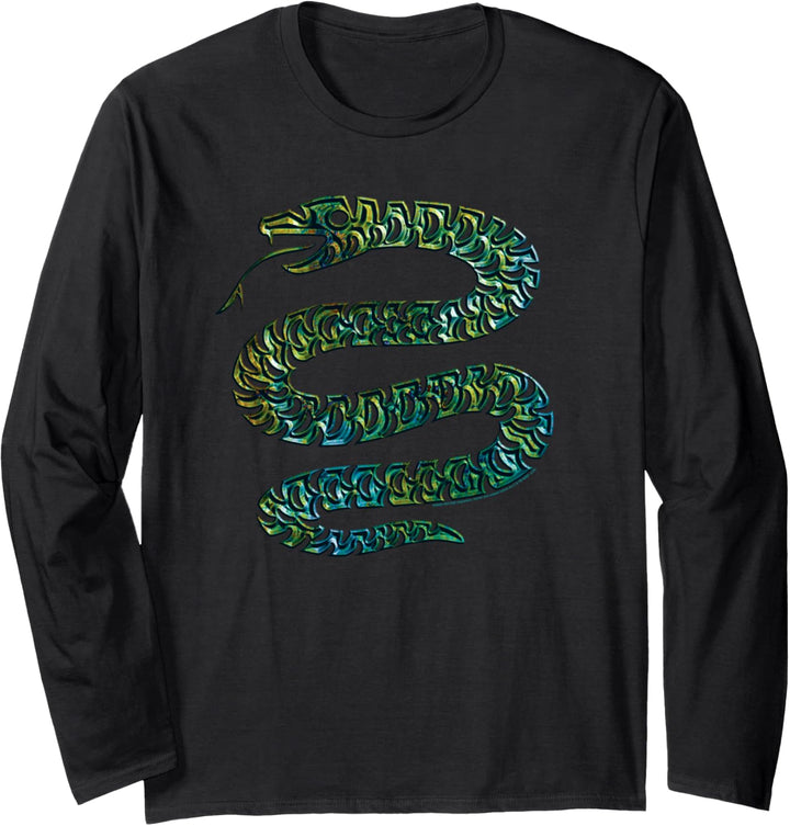 Harry Potter Slytherin Snake Langarmshirt