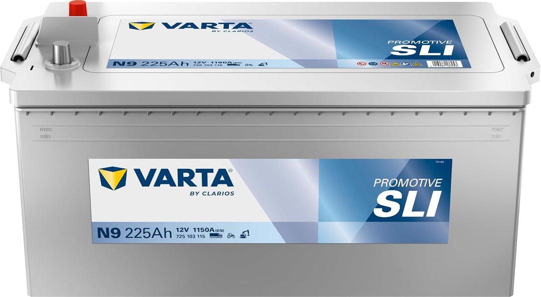 Varta Promotive Silver N9 - 12 V / 225 Ah - 1150 A / EN