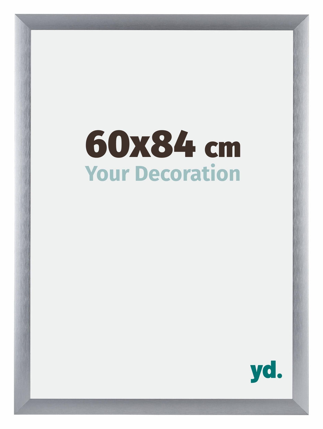 yd. Your Decoration - Bilderrahmen 60x84 cm - Bilderrahmen aus Aluminium mit Acrylglas - Antireflex