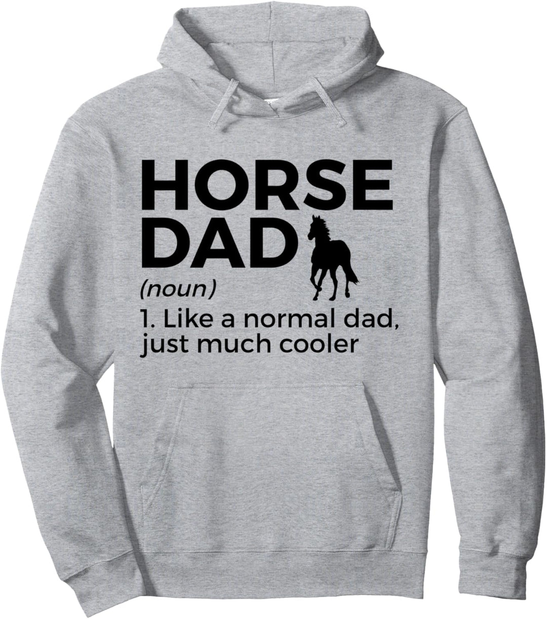 Lustige Pferdepapa-Definition Pullover Hoodie