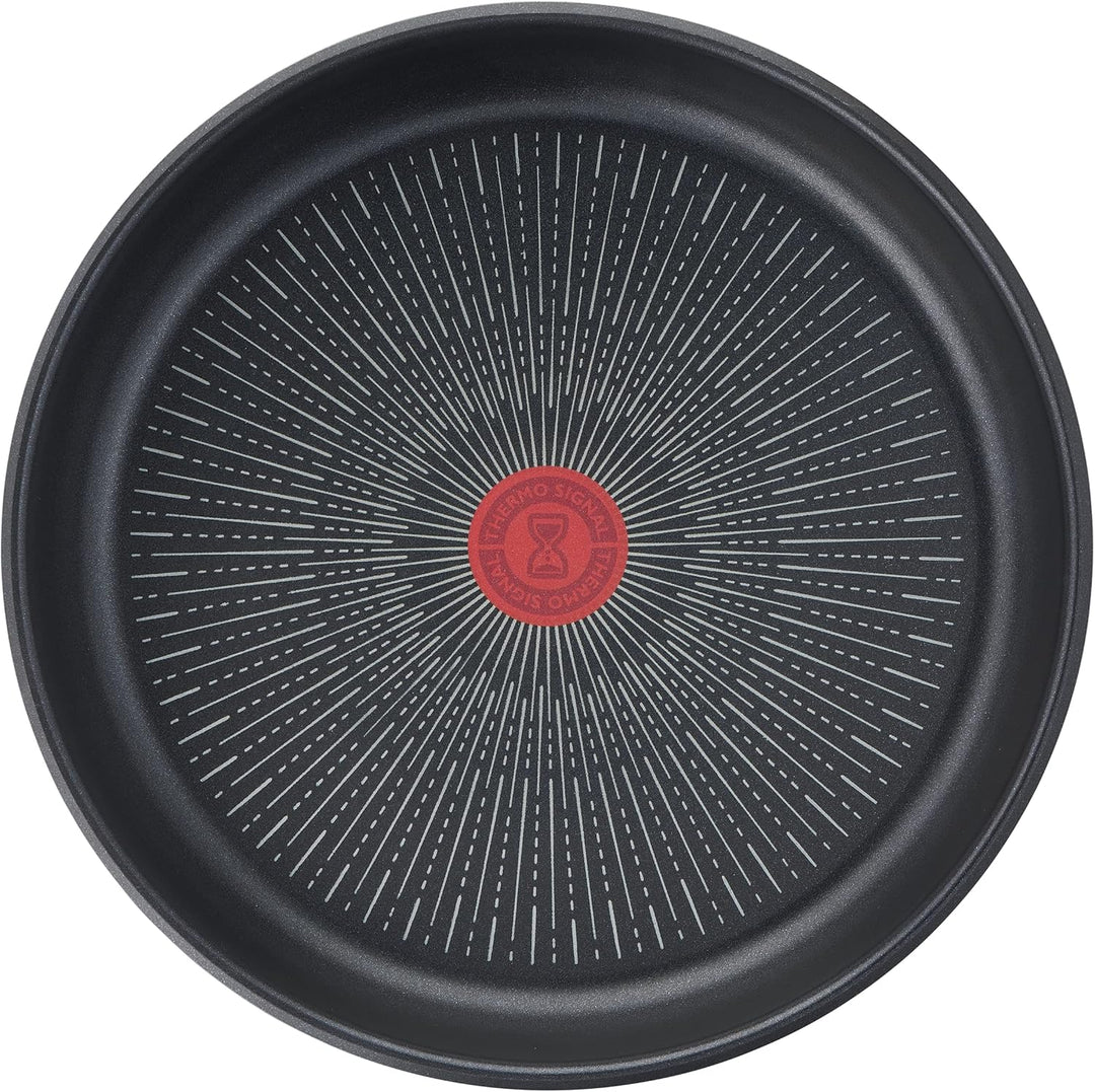 Tefal Ingenio Preference Bratpfanne, 22 cm, stapelbar, Edelstahl, Antihaftbeschichtung, Induktion, V