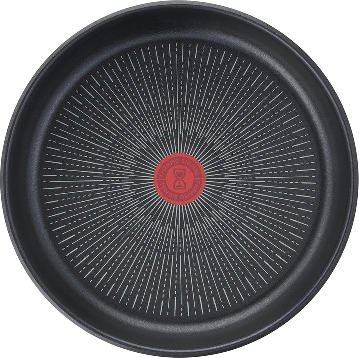 Tefal Ingenio Preference Bratpfanne, 22 cm, stapelbar, Edelstahl, Antihaftbeschichtung, Induktion, V