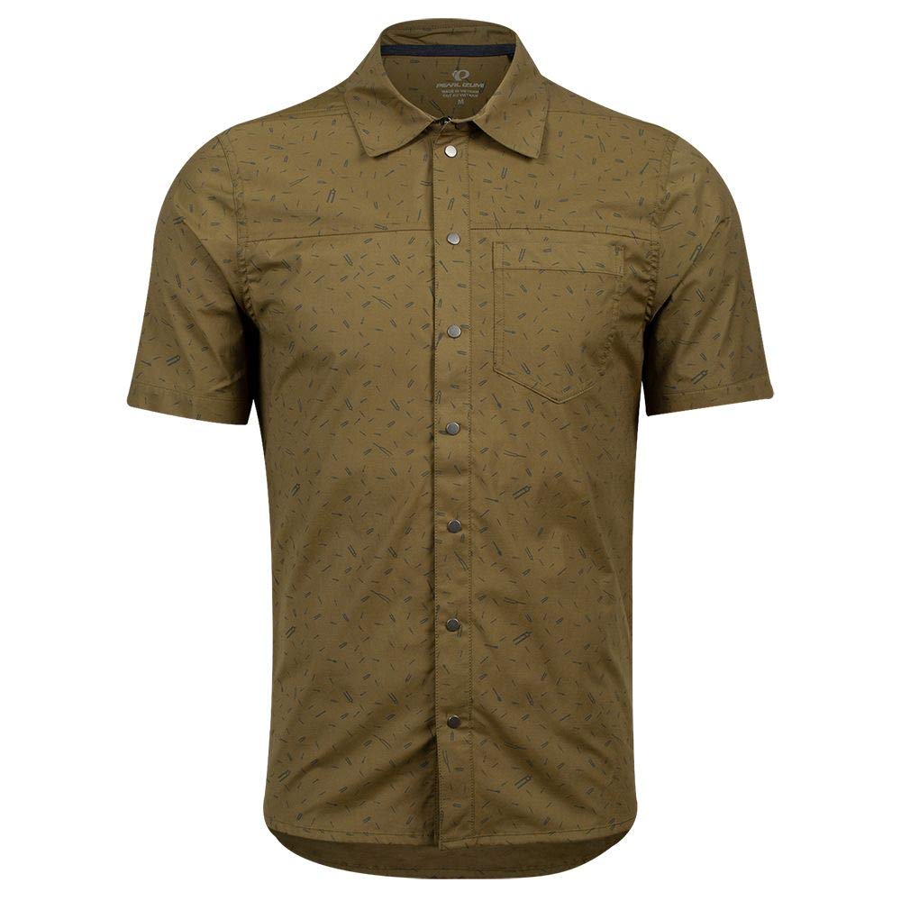 PEARL IZUMI Rove Kurzarm T-Shirt Herren braun 2021 Kurzarm Shirts XXL Dark Olive Forks, XXL Dark Oli