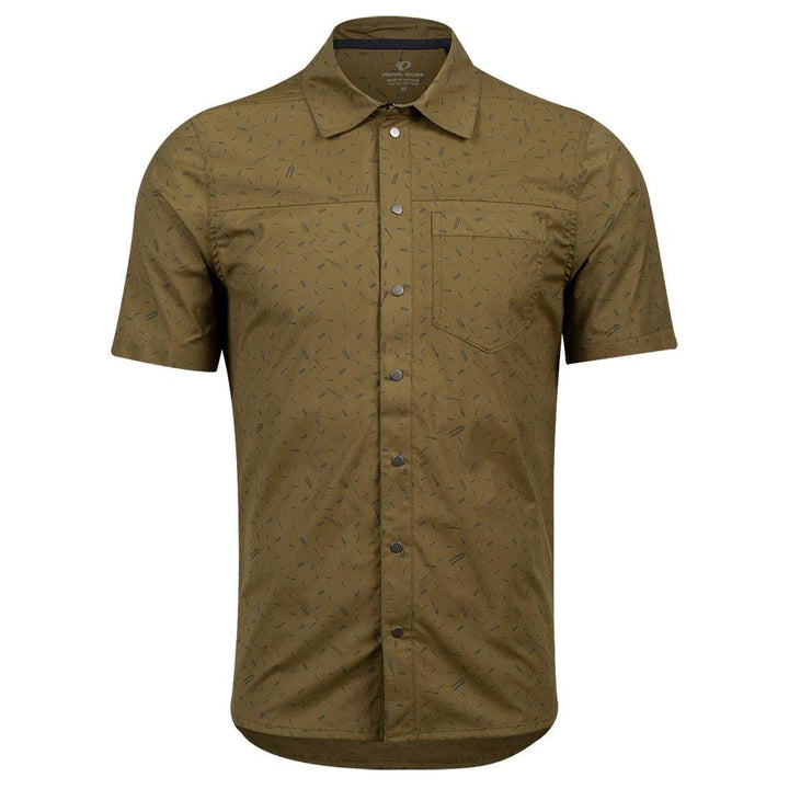 PEARL IZUMI Rove Kurzarm T-Shirt Herren braun 2021 Kurzarm Shirts XXL Dark Olive Forks, XXL Dark Oli