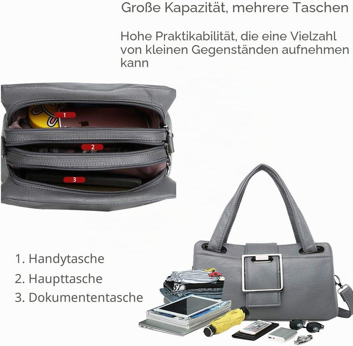 NICOLE &amp; DORIS Damen Handtaschen Handtaschen für Damen Mode Umhängetasche Handtasche Schultertasche