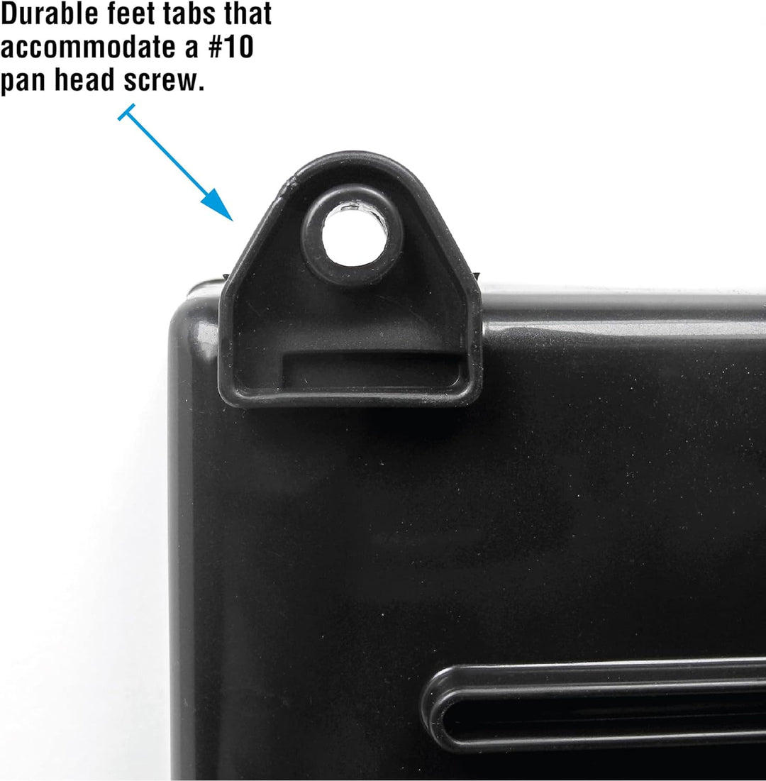 Seachoice Battery Tray with Hold Down Strap, Group 29/31,Black