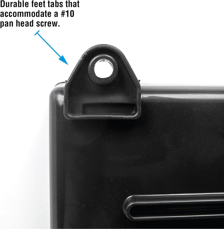 Seachoice Battery Tray with Hold Down Strap, Group 29/31,Black