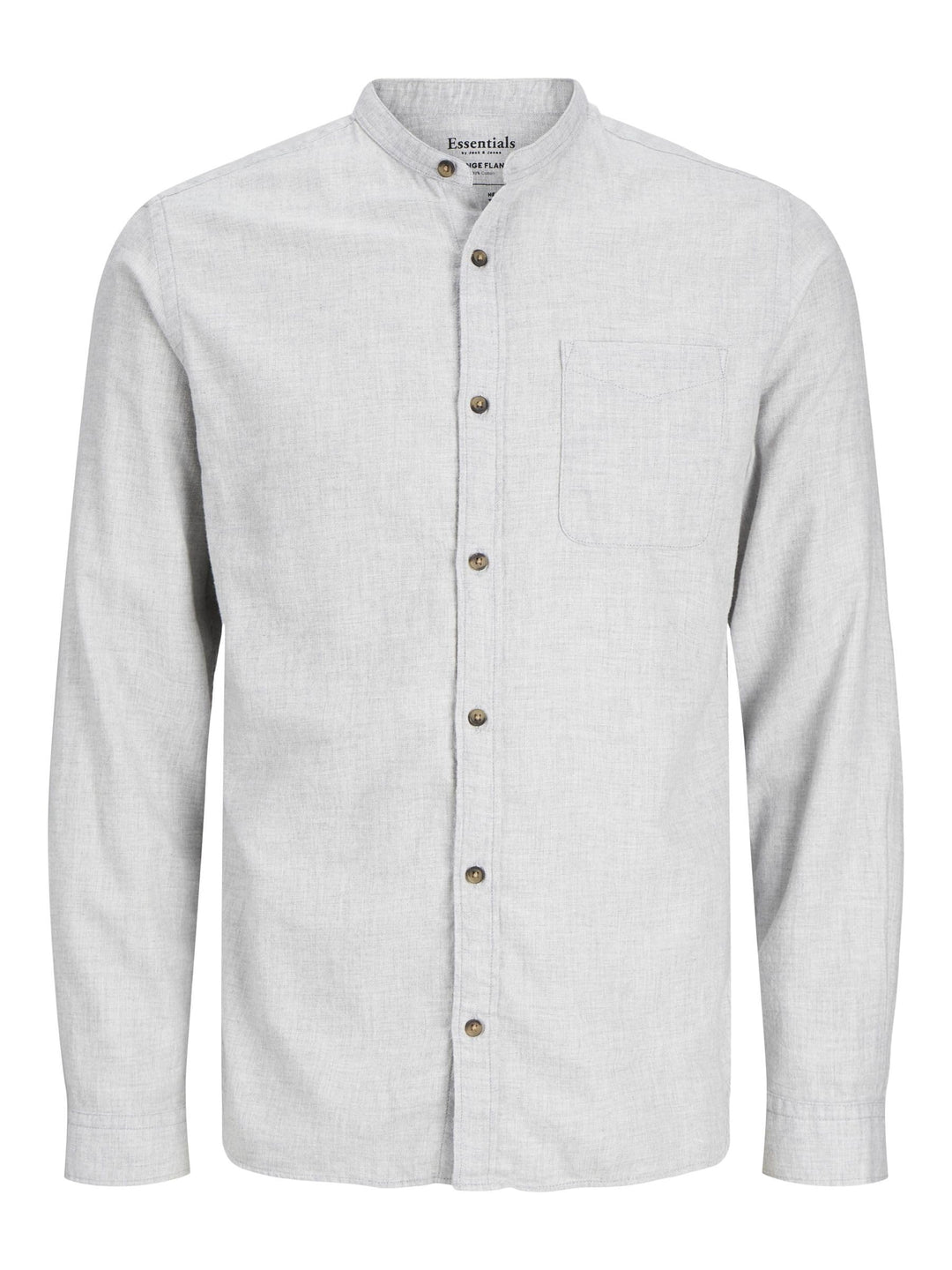 JACK & JONES Male Freizeithemd Comfort Fit Freizeithemd XS Light Grey Melange, XS Light Grey Melange