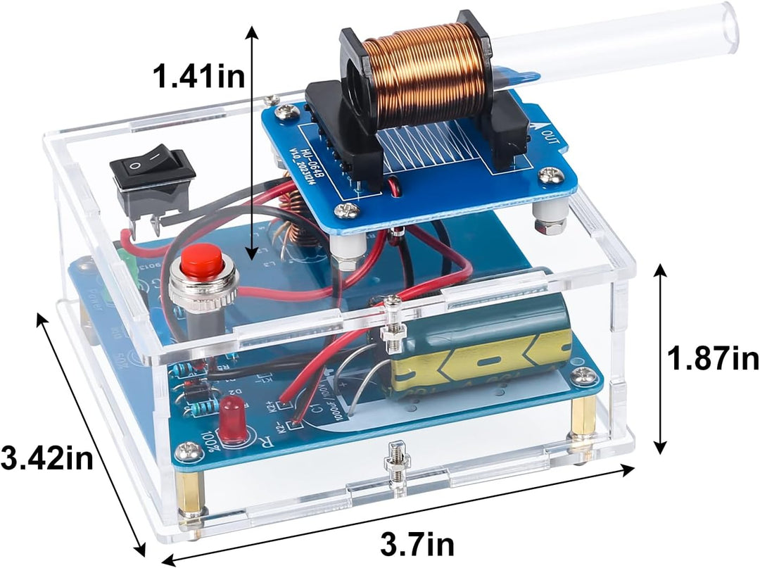 Schiessspiel Löt Bausatz, BANRIA DIY Elektromagnetischer Sender Lötprojekt Mint Bildungstechnisches