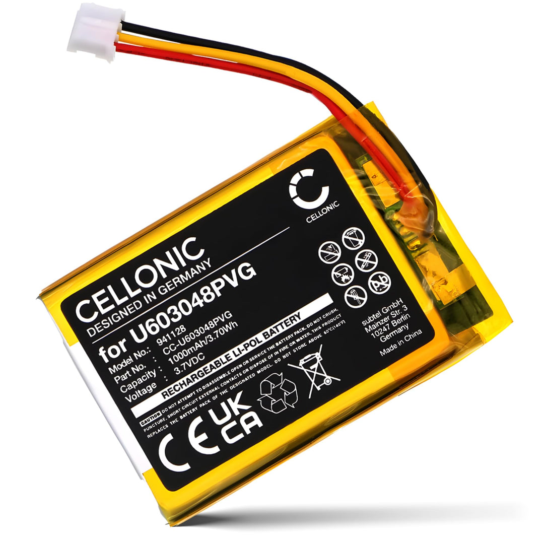 CELLONIC® Ersatz Akku U603048PVG kompatibel mit Astro Gaming C40 TR Wireless Controller Ersatzakku 1