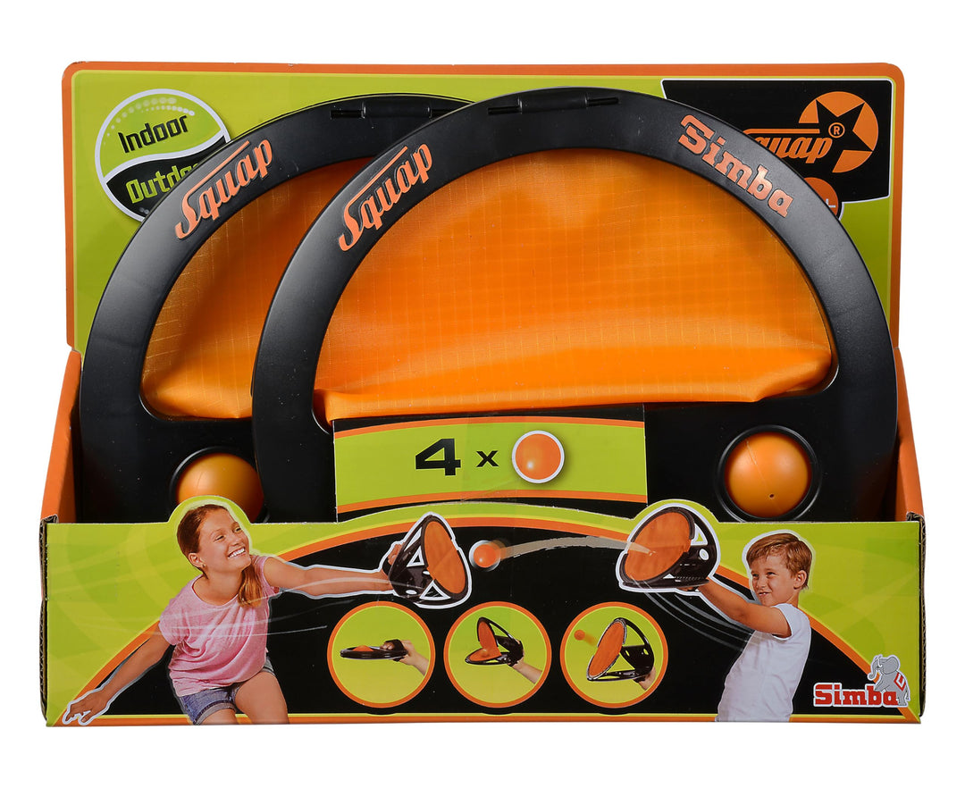 Simba Squap Fangballspiel (2er Set) – Wurf- und Fangspiel für Kinder ab 6 Jahren – beliebtes Actions