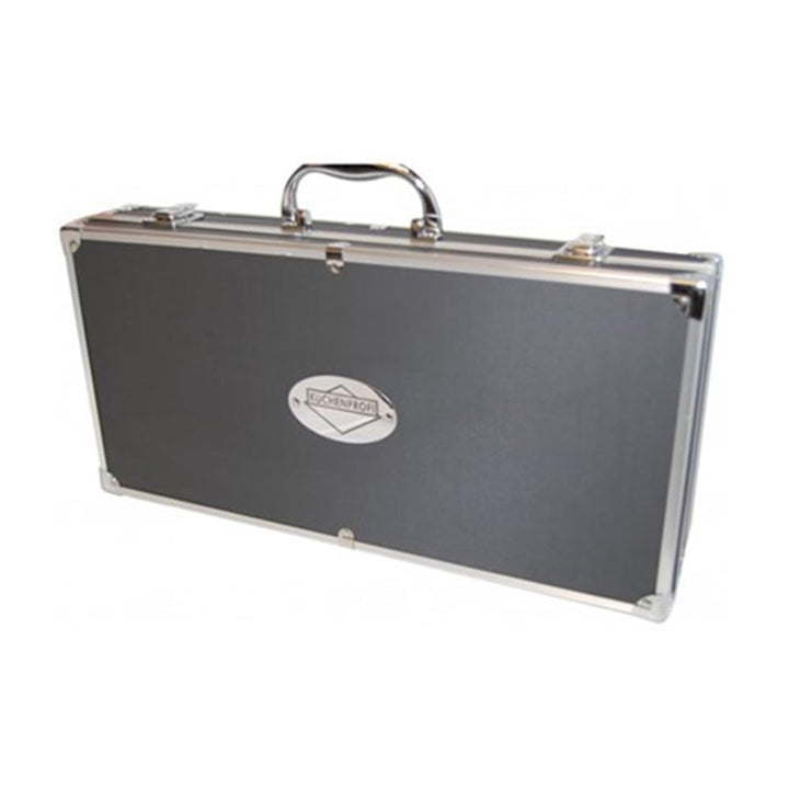 Küchenprofi BBQ Set ARIZONA 16-teilig, Grill Zubehör Set, schwarzer Aluminium Koffer, ideales Gesche