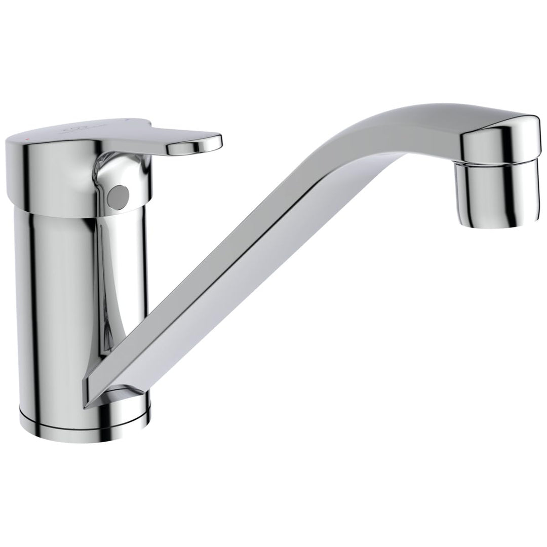 Ideal Standard - Ceraflex Einhebelmischer für Spülbecken mit schwenkbarem Schlauchauslauf, verchromt