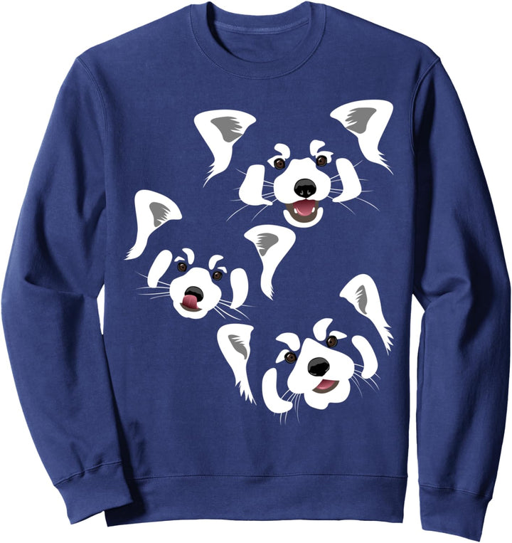 Rote Panda-Babys Sweatshirt
