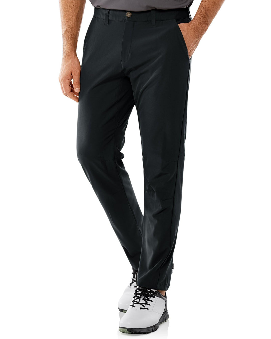 33,000ft Herren Golfhosen Atmungsaktive Stretch Hose für Männer Schnelltrockende Stretch Lange Golfh