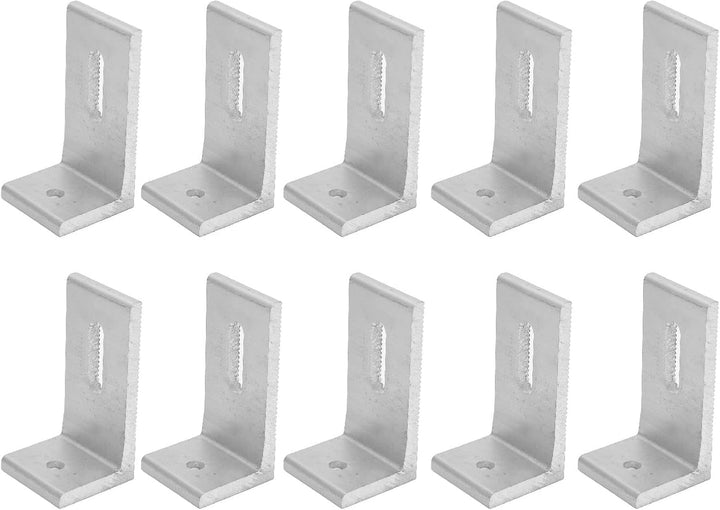 L-Klammern Solarmodul-Halterung, Aluminiumlegierung, 10 Stück, für Dach PV-System, Photovoltaik Stüt