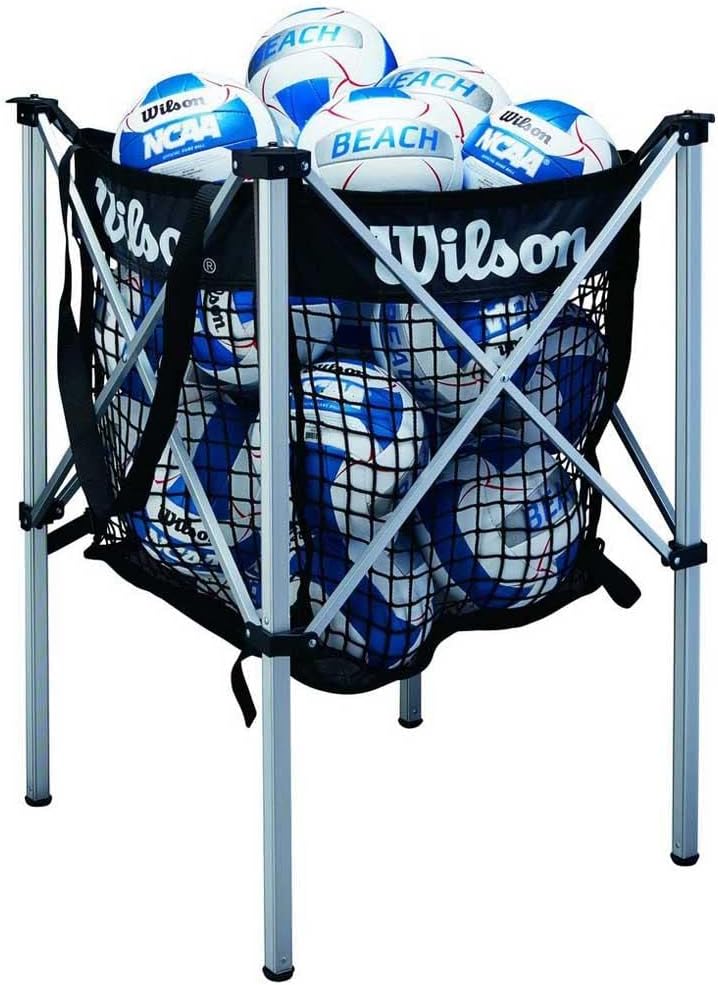 Wilson Unisex-Adult AVP BACKPACK YE Volleyball Beach Volleyball - Ballwagen, Beach Volleyball - Ball