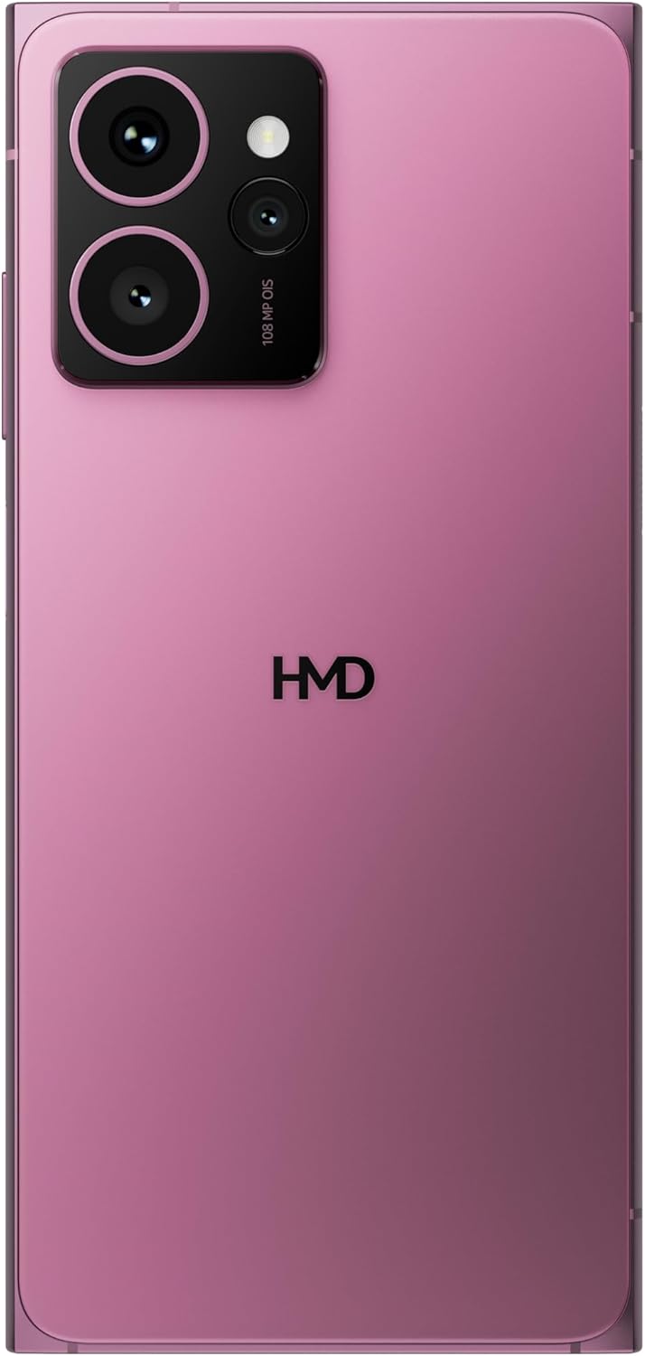 HMD Skyline Smartphone (8GB RAM/256GB Speicher, 4600 mAh Akku, 6,55“ pOLED Display, 50 MP Selfie + 1