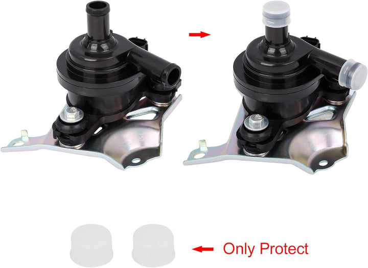 X AUTOHAUX Schwarze elektrische Inverter-Wasserpumpe G9020-47031 für Toyota Prius 1,5 l 2004–2009