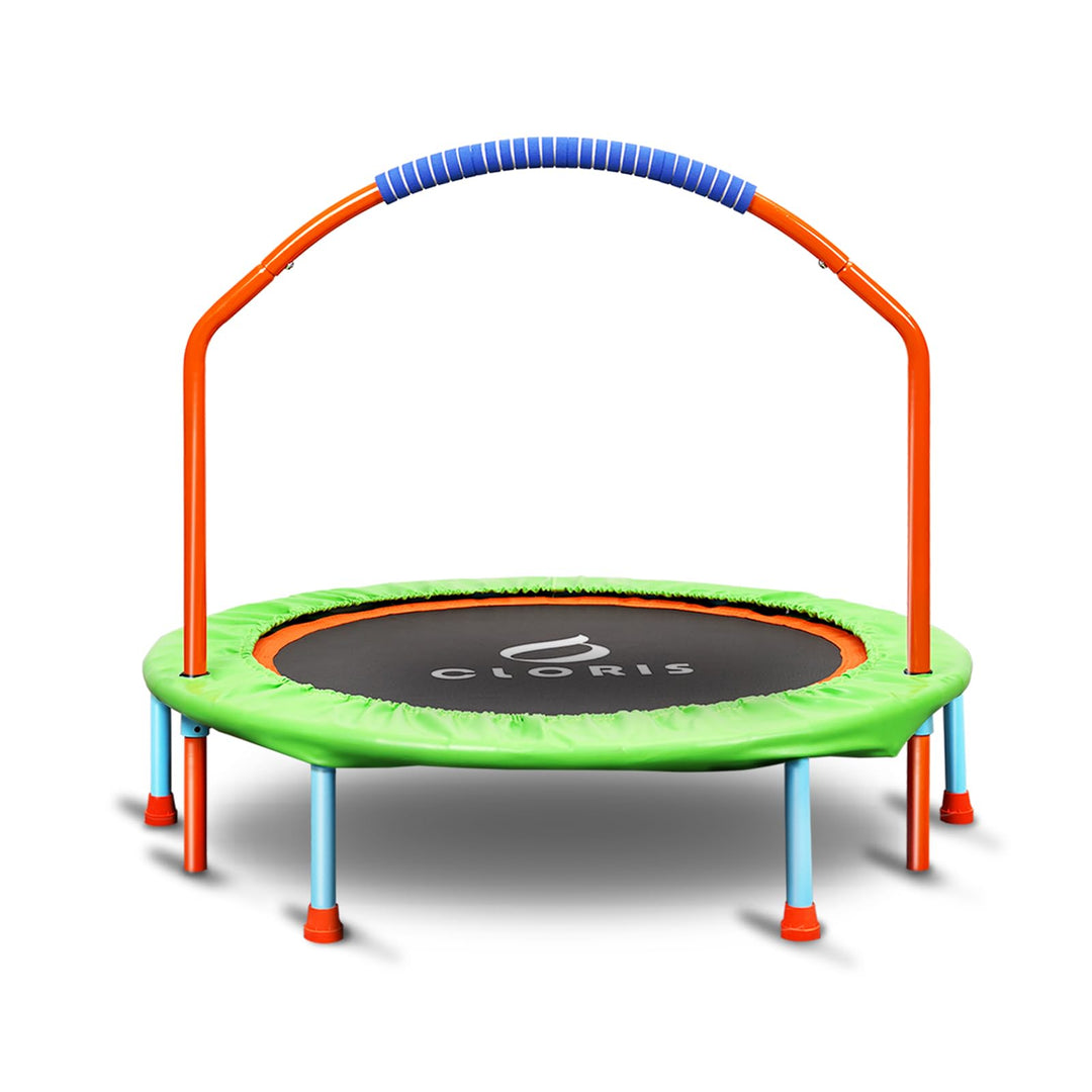 CLORIS 101,6 cm faltbares Fitness-Trampolin – maximale Belastung 220bl, Rebounder mit verstellbarem
