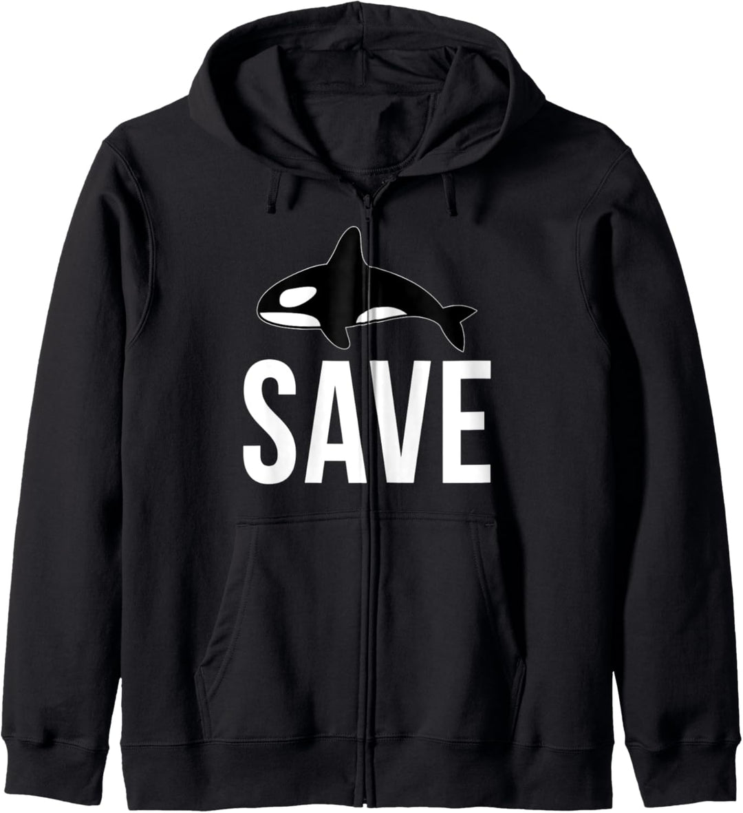 Save The Orca Schützt Den Orca Tierschutz Kapuzenjacke