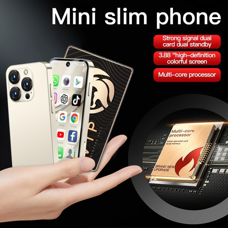 4G Mini-Smartphone (freigegeben), ideale Wahl für Kinder und Studenten, kleines Backup-Telefon in ho