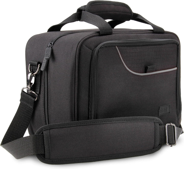 USA Gear Electronics Reiseorganisator Tech Bag Case Ablagefächer, Verstellbarer Schultergurt und gep