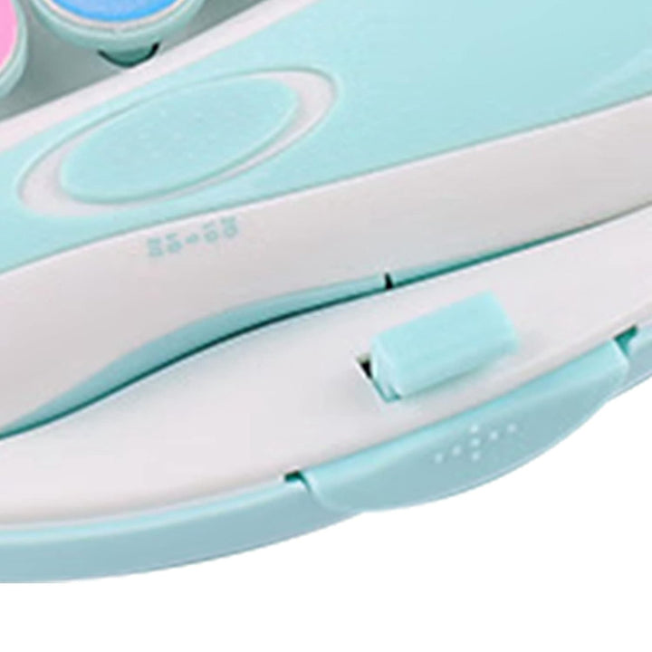 Baby-Nageltrimmer 6 Schleifköpfe, Elektrisches Nagelpolier-Pflegeset für Neugeborene, Kleinkinder (B