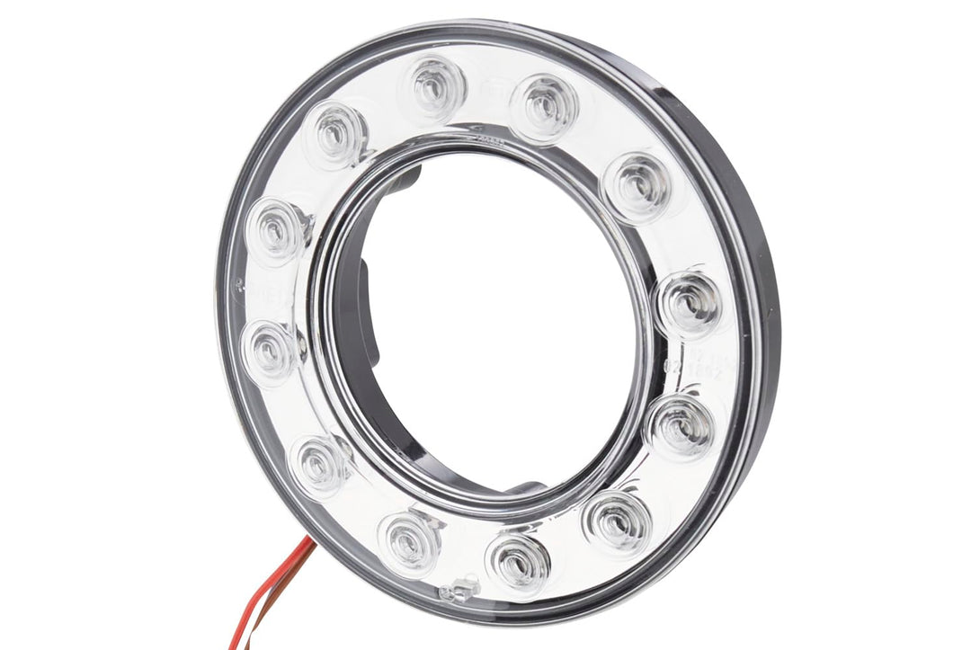 HELLA - Heckleuchte - LED - 24V - Anbau/Einbau - Lichtscheibenfarbe: glasklar - Kabel: 300mm - Steck