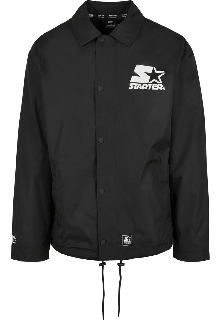 Starter Black Label Herren Starter Coach Jacket Jacke S Schwarz, S Schwarz