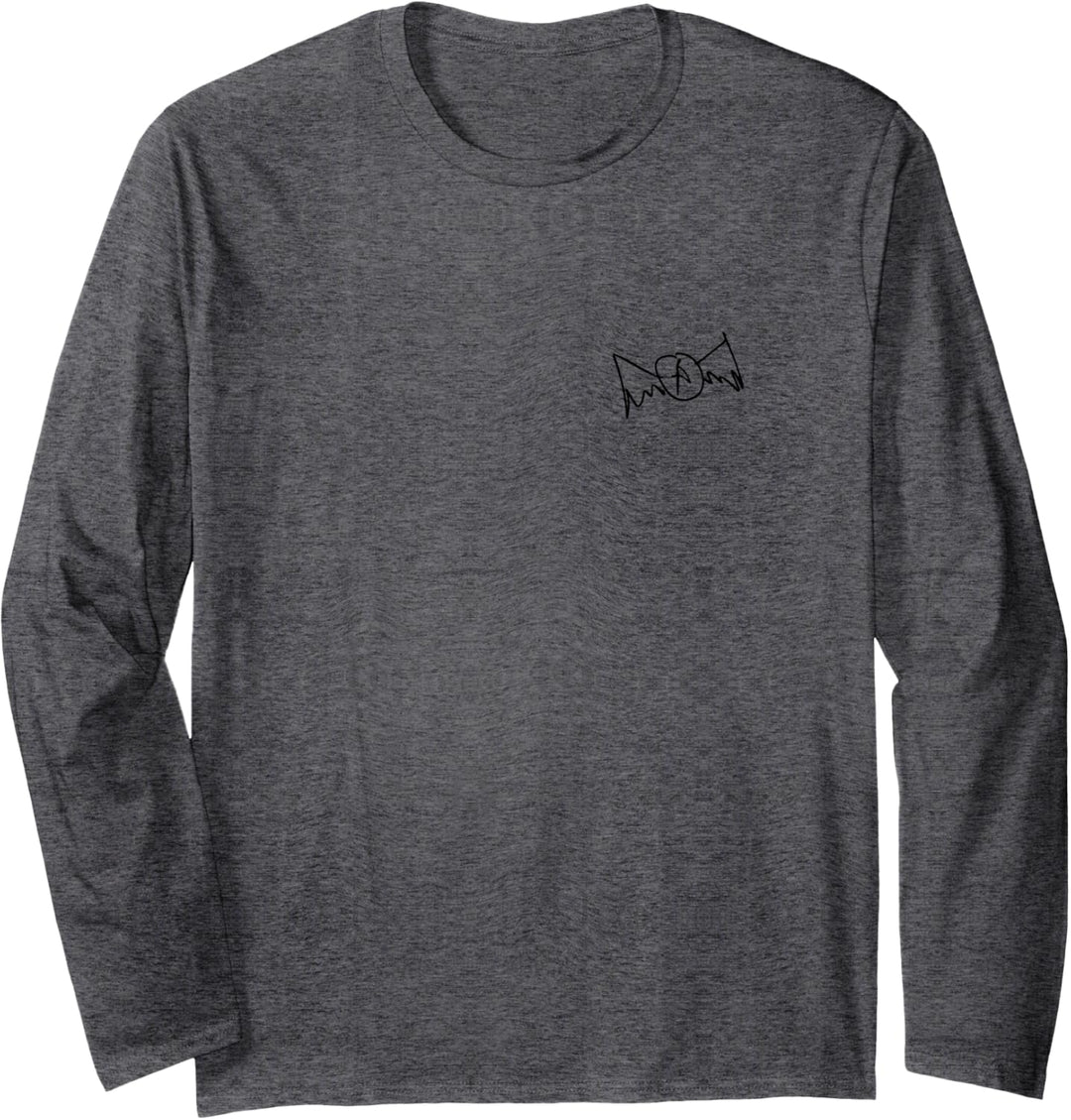 Aerosmith Sketch Pocket (schwarzes Logo) Langarmshirt