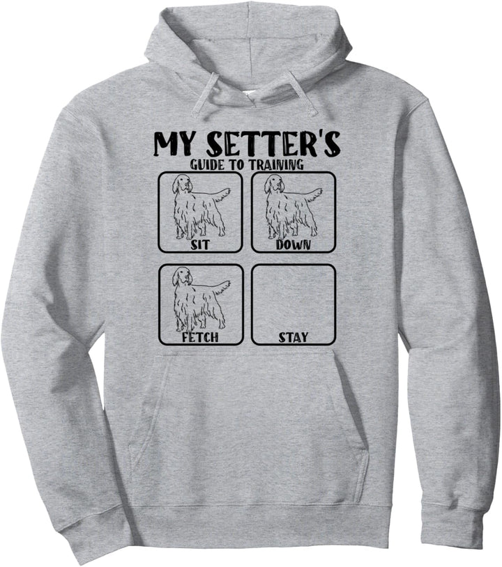 Lustiger irischer englischer Setter Trainingsführer Hund Tricks Setter Pullover Hoodie