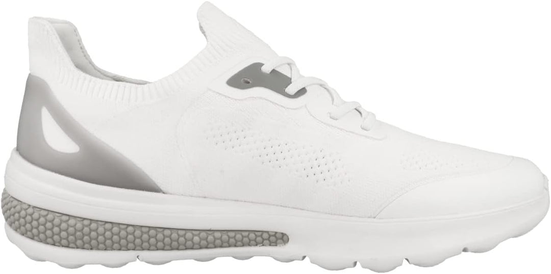 Geox Herren U Spherica Actif Sneaker 46 EU Weiss, 46 EU Weiss