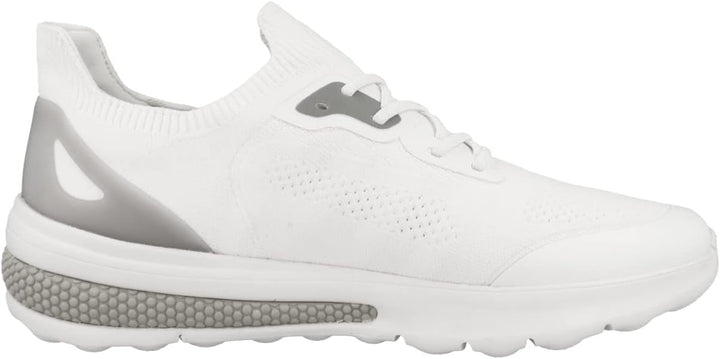 Geox Herren U Spherica Actif Sneaker 46 EU Weiss, 46 EU Weiss