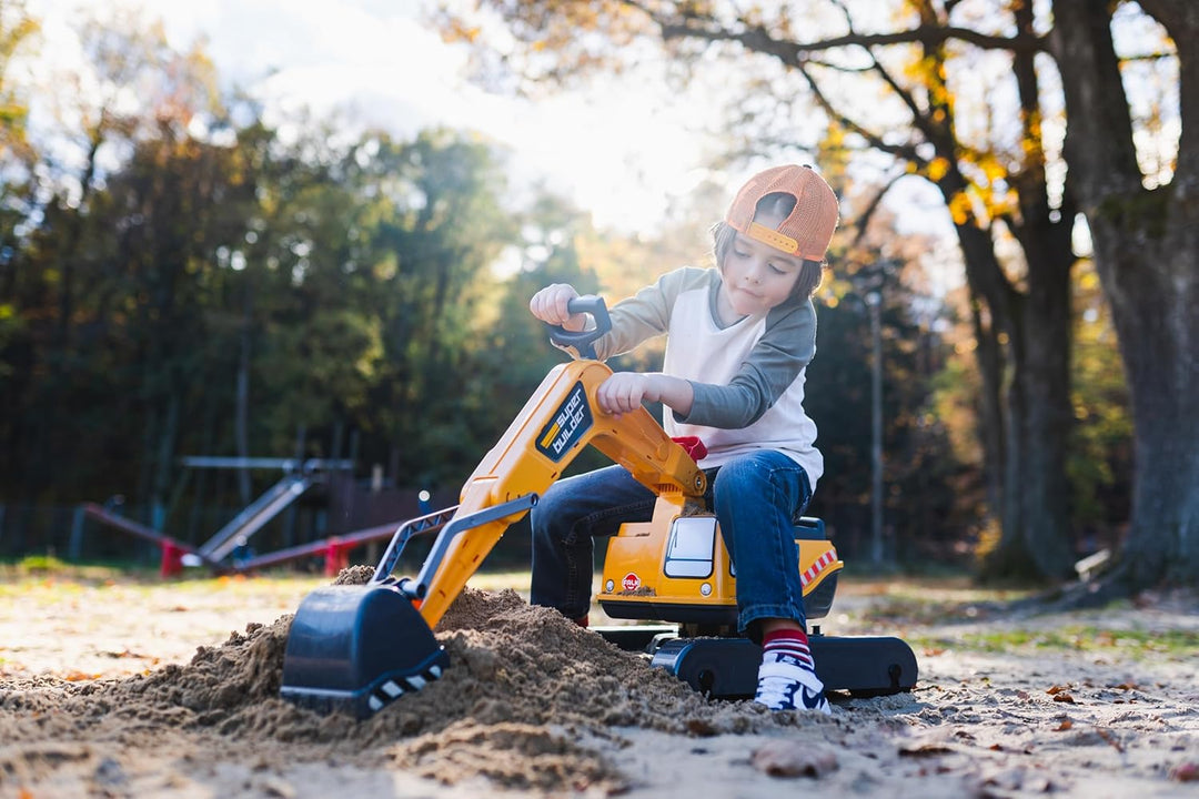 Falk Edel Sandbagger Power Shift Sitzbagger mit Rädern Falk - 100 – Fahrrad und Fahrzeug für Kinder