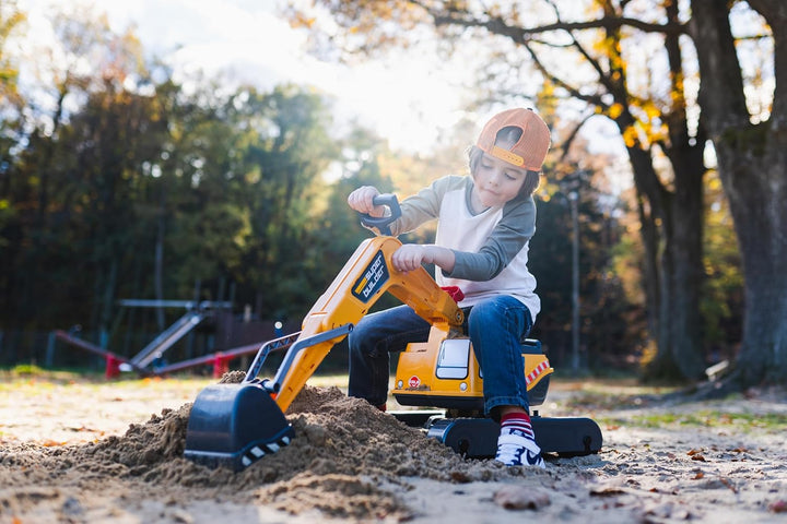Falk Edel Sandbagger Power Shift Sitzbagger mit Rädern Falk - 100 – Fahrrad und Fahrzeug für Kinder