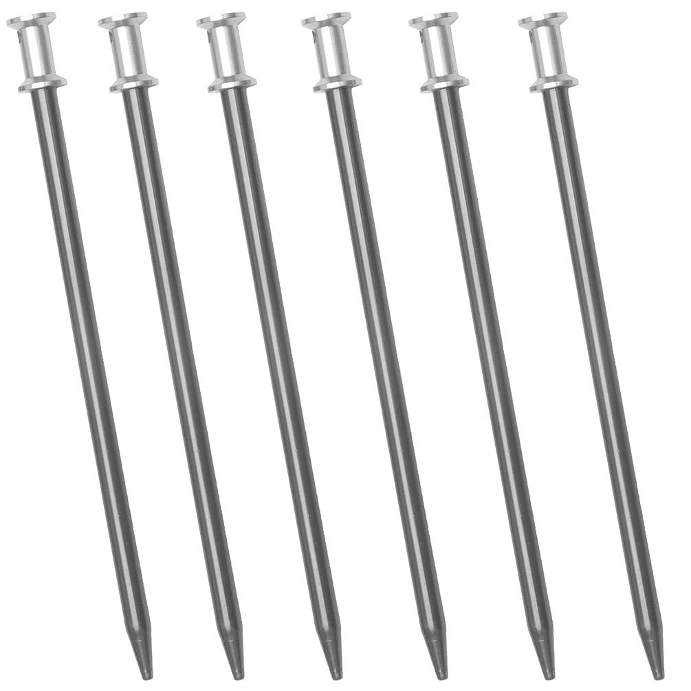 Wechsel Tents Pipe Peg - Zelt-Heringe 20 cm, extra lang und schlagfest auch für Felsböden geeignet,