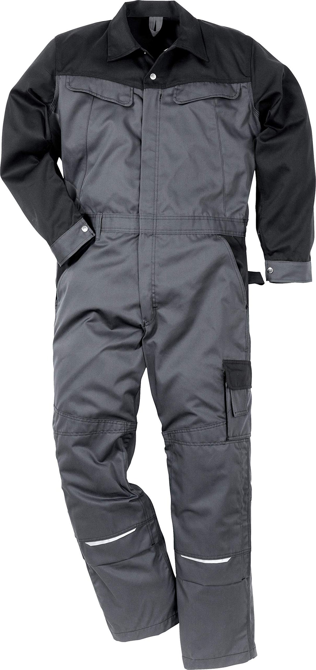 Fristads Kansas Workwear 100807 Herren Overall Gr. X-Large Hoch, Grau/Schwarz