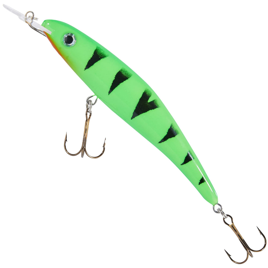 Balzer Matze Koch Wobbler UV Booster 11cm 11g Zanderwobbler Green Fire Tiger, Green Fire Tiger