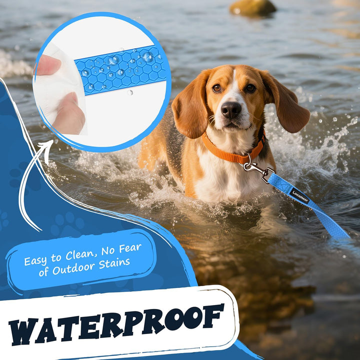 Looxmeer Schleppleine für Hunde, 3m /5m /7m /10m /15m /20m /25m /30m Robuste Trainingsleine mit Aufb