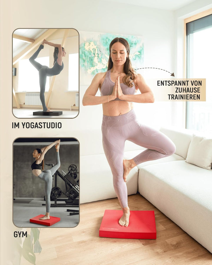 NEOLYMP Balance Pad - Rutschfestes Gleichgewichtstrainer für Physio & Reha - Balance Kissen Gelenkst