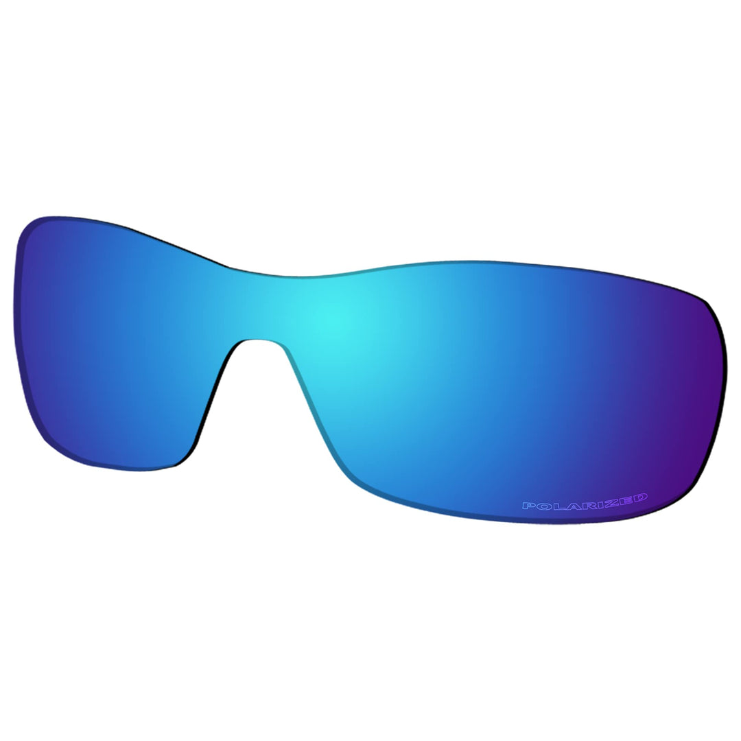 Saucer Premium Ersatzgläser für Oakley Antix Sonnenbrillen High Definition - Glacier Blue Polarisier