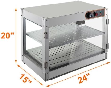 Aufsatzvitrine HeissE Theke Warmhaltevitrine Warmhaltetheke HeissTheke Kuchen Edelstahl Vitrine Gewe